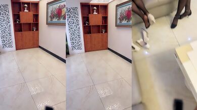 剧情演绎：家中约操3个小骚货4P爽玩，全力满足她们，一个个撅起屁股等待大屌的插入！